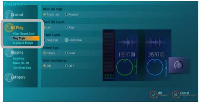 PIONEER DJS - Click [Play Style]. - 1