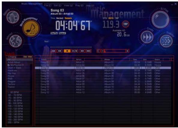 PIONEER DJS - Click [File] and then [Music Management]. - 1