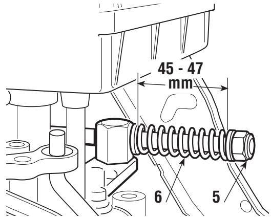 DOLMAR RM-72.13 H - Réglage du FREIN - 2