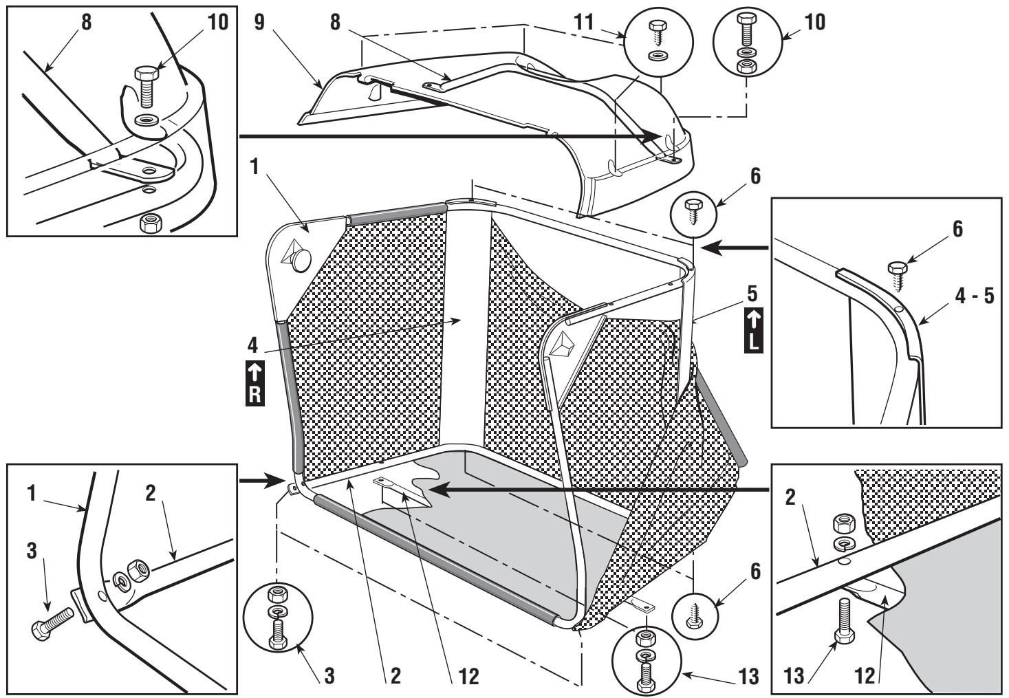 DOLMAR RM-72.13 H - FITTING THE SEAT - 2