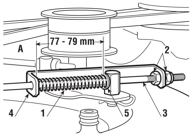 DOLMAR RM-72.13 H - EINSTELLUNG DER KUPPLUNG UND DER BREMSE DES MESSErs - 1