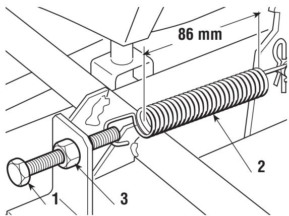 DOLMAR RM-72.13 H - EINSTellen DER ANTRIEBSKUPPLUNG - 1