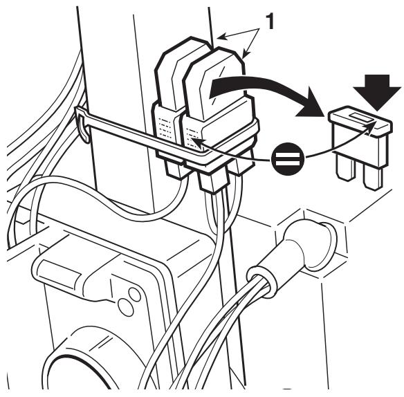 DOLMAR RM-72.13 H - SUSTITUCION DE UN FUSIBLE - 1