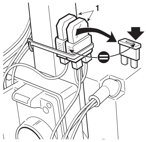 DOLMAR RM-72.13 H - REPLACING A FUSE - 1