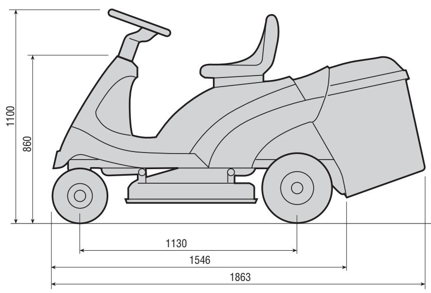 DOLMAR RM-72.13 H - CARATTERISTICHE TECNICHE - 1
