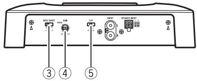 PIONEER GM-3400T - ④ Commande GAIN (gain) - 2