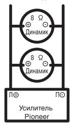 PIONEER GM-3400T - Режим мостового соединения - 1
