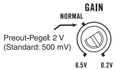 PIONEER GM-3400T - Verstärkungssteuerung für dieses Gerät - 1