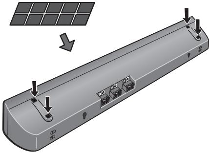 PIONEER HTP-SB510 - Voorbereiding van de luidsprekers - 3