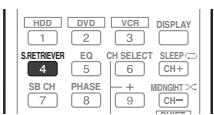 PIONEER HTP-SB510 - Utilisation de la fonction Sound Retriever - 2