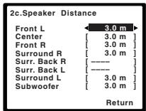 PIONEER HTP-SB510 - Distance des enceintes - 2