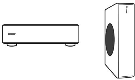 PIONEER HTP-SLH500 - Installation av subwoofern - 1