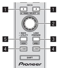 PIONEER DDJ-SP1 - Browser-Sektion - 1