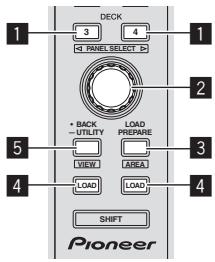 PIONEER DDJ-SP1 - Browser section - 1
