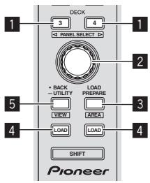 PIONEER DDJ-SP1 - Section d'exploration - 1