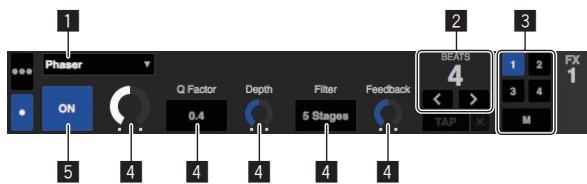 PIONEER DDJ-SR - Utilisation des effets - 2