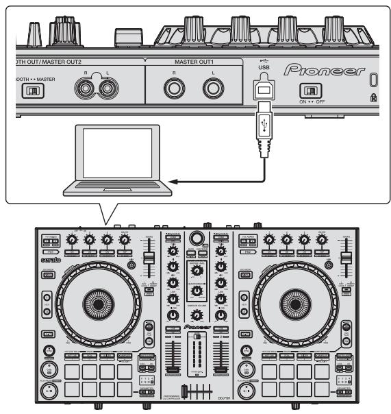 PIONEER DDJ-SR - Raccordements - 3