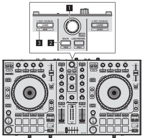 PIONEER DDJ-SR - Chargement et lecture de morceaux - 1