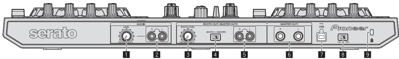 PIONEER DDJ-SR - Panneau arrête - 1