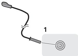 PIONEER X-SMC00BT - Raccordement de l'antenne - 1
