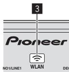 PIONEER XDJ-R1 - Section alimentation et sans fil - 2