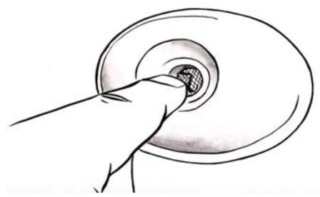 DE DIETRICH 6455ENX - WARNING - 2