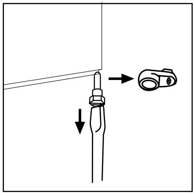 DE DIETRICH DRD727JE - Instructions pour l'encastrement – réversibilité des portes - 3