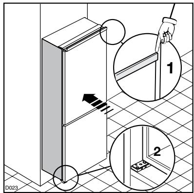 DE DIETRICH DRD727JE - Dimensions de la niche - 3