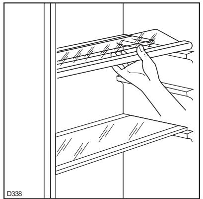 DE DIETRICH DRF612JE - Movable shelves - 1