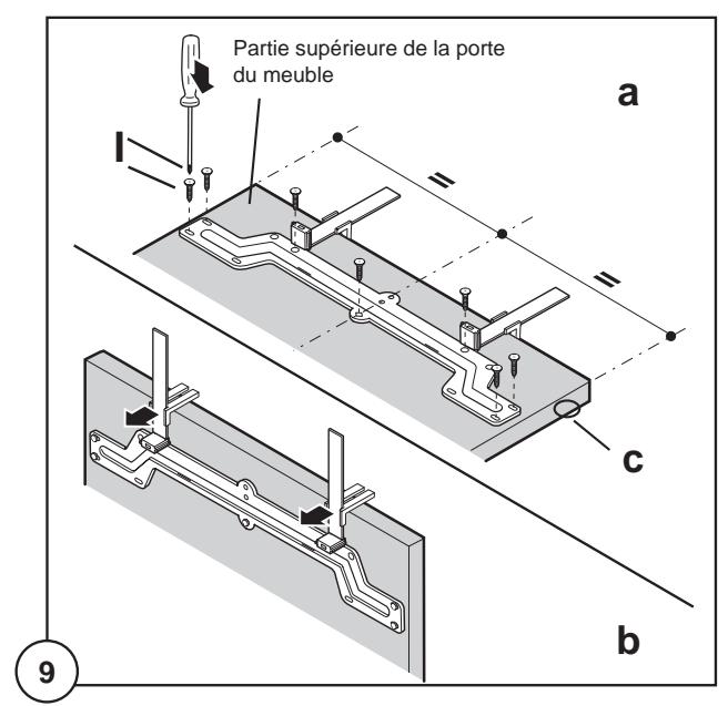 DE DIETRICH DRF612JE - Pièces de montage fournies avec l'appareil. - 10