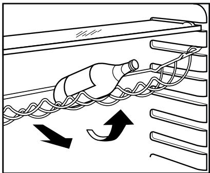 DE DIETRICH DRH715JE - Supporto portabottiglie (non su tutti i modelli) - 2