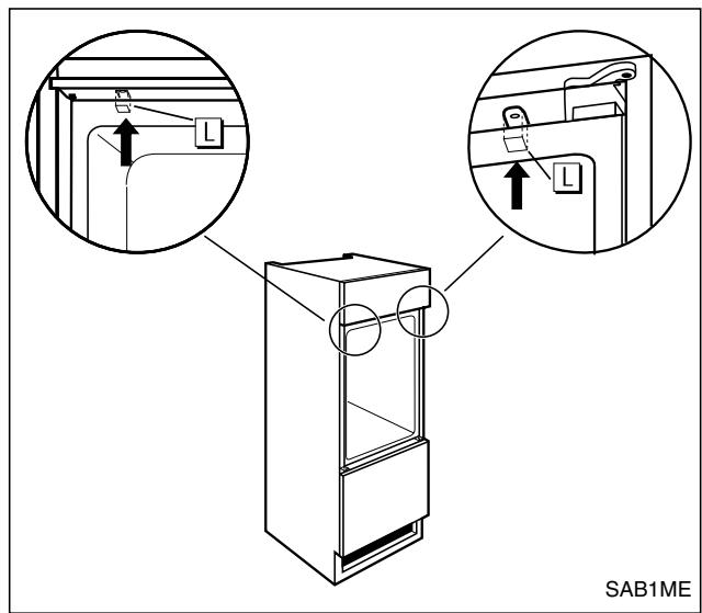 DE DIETRICH DRH715JE - Reversibilità della porta - 12