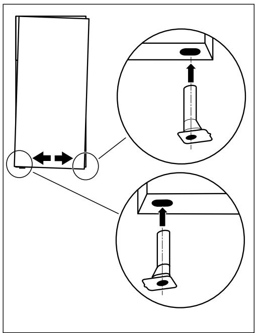 DE DIETRICH DRH715JE - Reversibilidad de la puerta - 17
