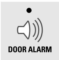 DE DIETRICH DRU101WE1 - Alarme da porta (em alguns modelos) - 1