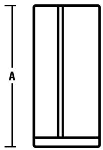 DE DIETRICH DRU105X - DIMENSOES - 1