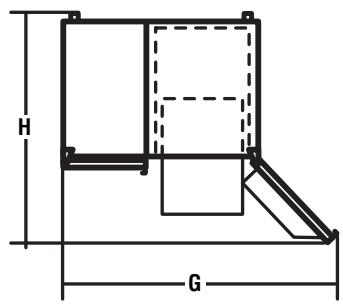 DE DIETRICH DRU105X - DIMENSOES - 4