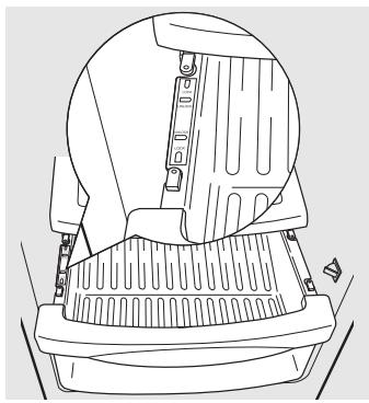 DE DIETRICH DRU105X - Paravoltar amontar o compartmento inferior: - 1