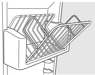 DE DIETRICH DRU105X - Sobre as prateleiras e recipientes. - 2
