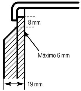 DE DIETRICH DRU105X - Painés de 19 mm ou elevados - 1