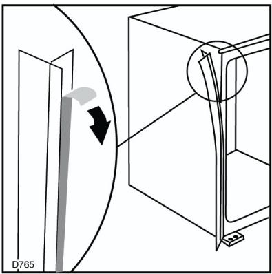 DE DIETRICH DWS750JE - Instrucciones para el empotramiento Dimensiones del hueco - 3