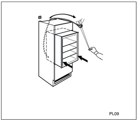 DE DIETRICH DWS750JE - Instruções para o encastre integral Dimensões do compartimento - 4