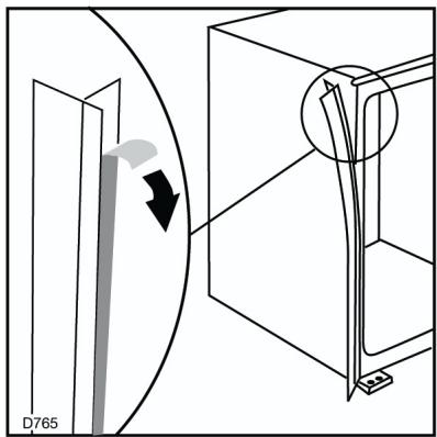 DE DIETRICH DWS750JE - Dimensions of the recess - 3
