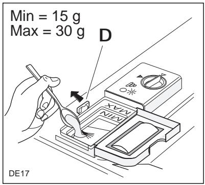 DE DIETRICH VN7451 - Um Spülmittel in Tabletten zu verwenden, folgendermaßen vorgehen: - 2