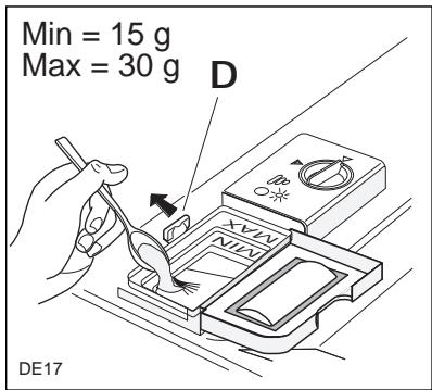 DE DIETRICH VW7451 - Um Spülmittel in Tabletten zu verwenden, folgendermaßen vorgehen: - 2