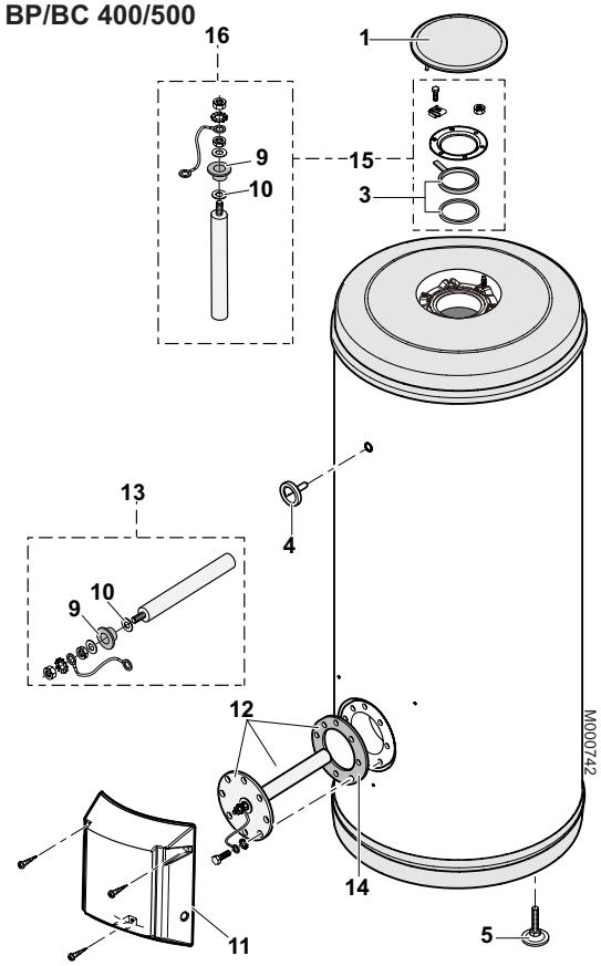 DE DIETRICH BC 300 - Fiche de maintenance - 3