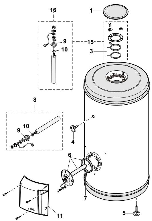 DE DIETRICH BC 300 - Fiche de maintenance - 2