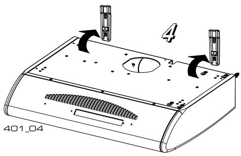 DE DIETRICH DHC116B - - Fixation avec étriers - 4