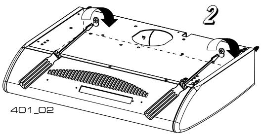 DE DIETRICH DHC116B - - Fissaggio con staffe: - 2