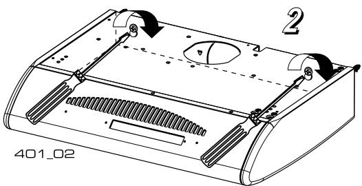 DE DIETRICH DHC116B - - Fixation avec étriers - 2