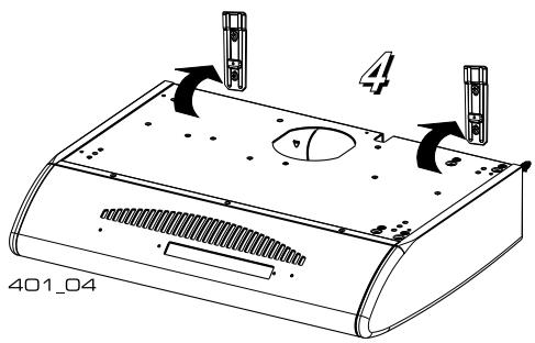 DE DIETRICH DHC116B - - Fissaggio con staffe: - 4
